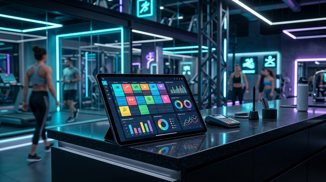 Interface FitBaze OS pour Gérants